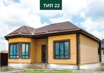 Дом 120,8 м² в КП Знаменский ZAGOROD
