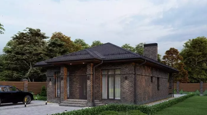 Дом 110 м2 в КП Лес