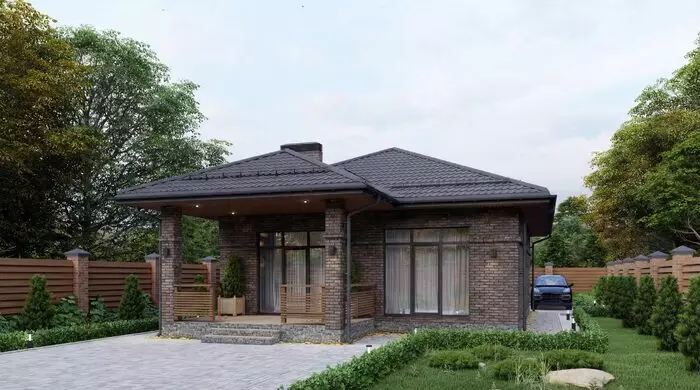 Дом 120 м2 в КП Лес