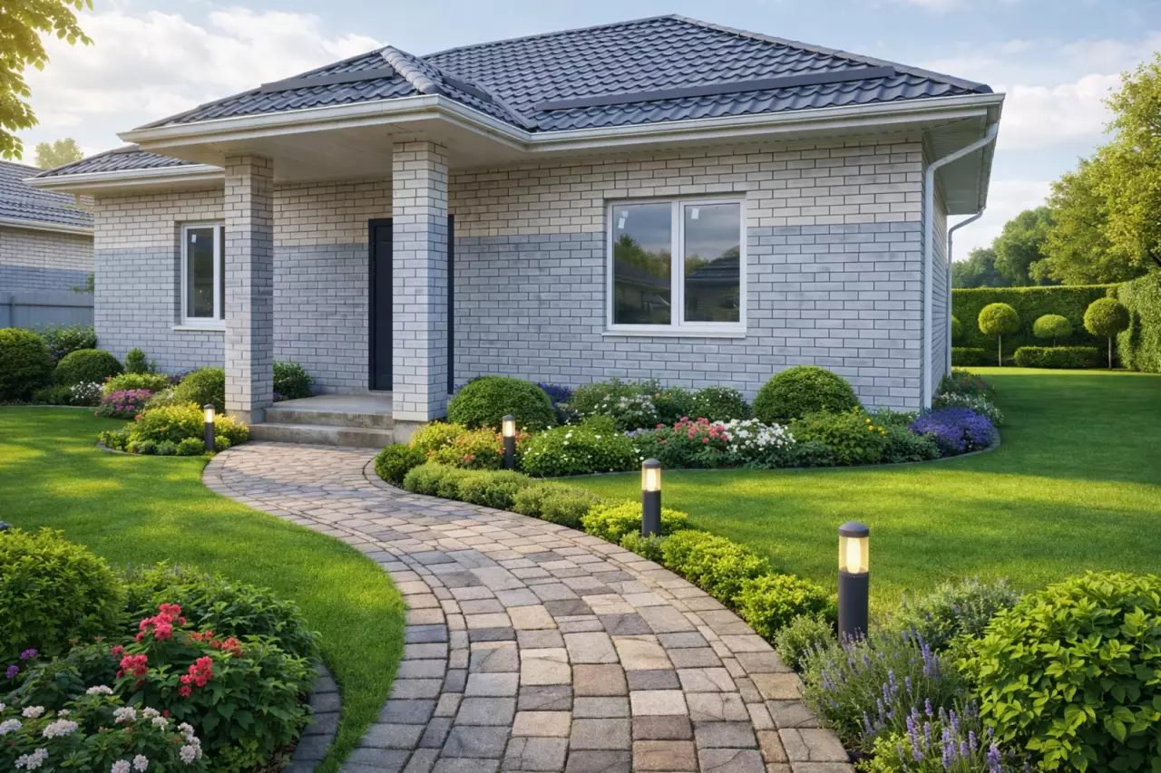 Дом 65,6 м²(тип 1) в КК Дружный